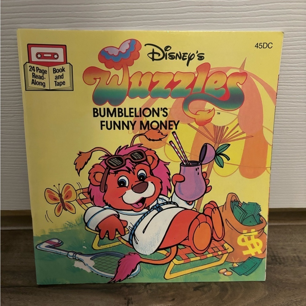 ***5 for $25*** Vintage 1985 Disney’s Wuzzles Bumblelion’s Funny Money
